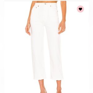 Levi's Rib cage straight ankle jeans